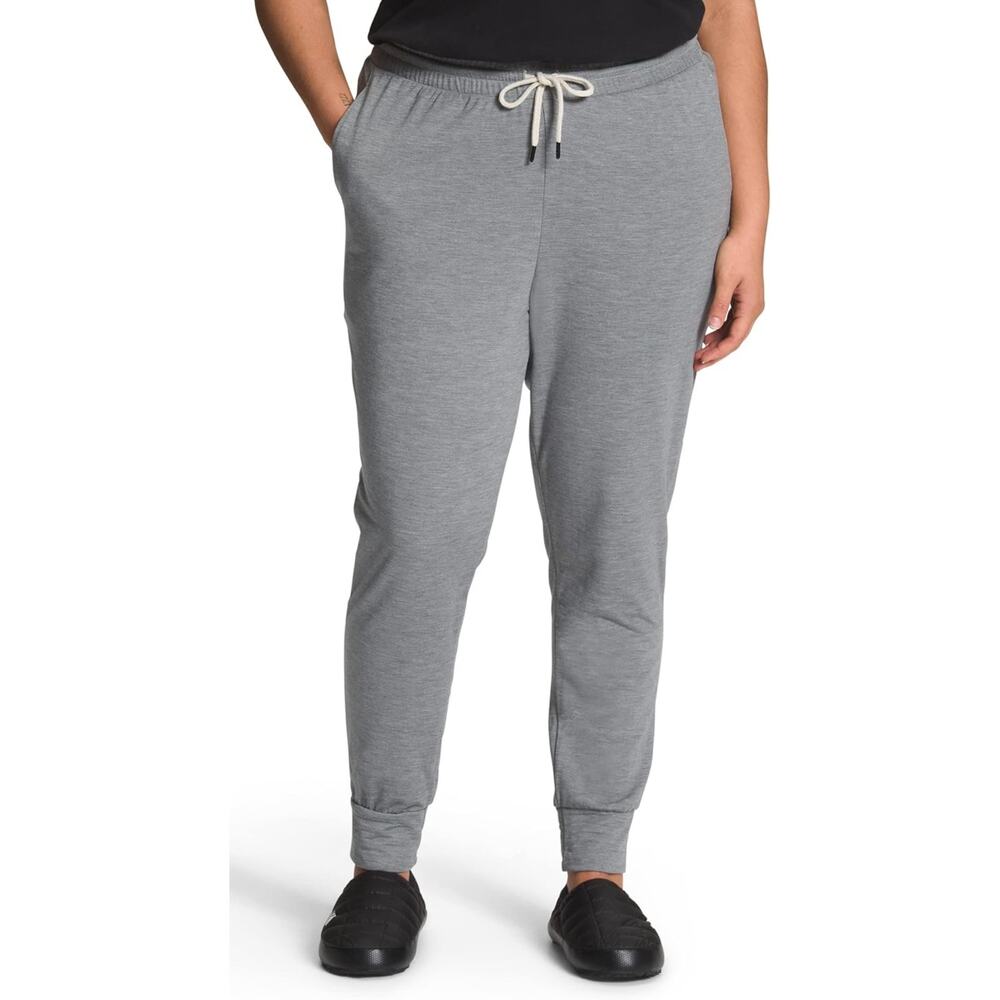 The North Face Jogger Women's 1X Westbrae Knit Grey Heather Active Workout Yoga